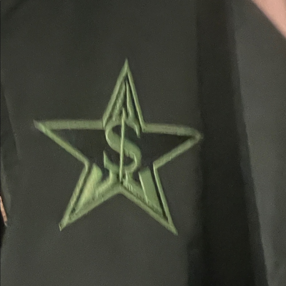Jeffree Star Green and Beige Bomber Jacket - Picture 3 of 4
